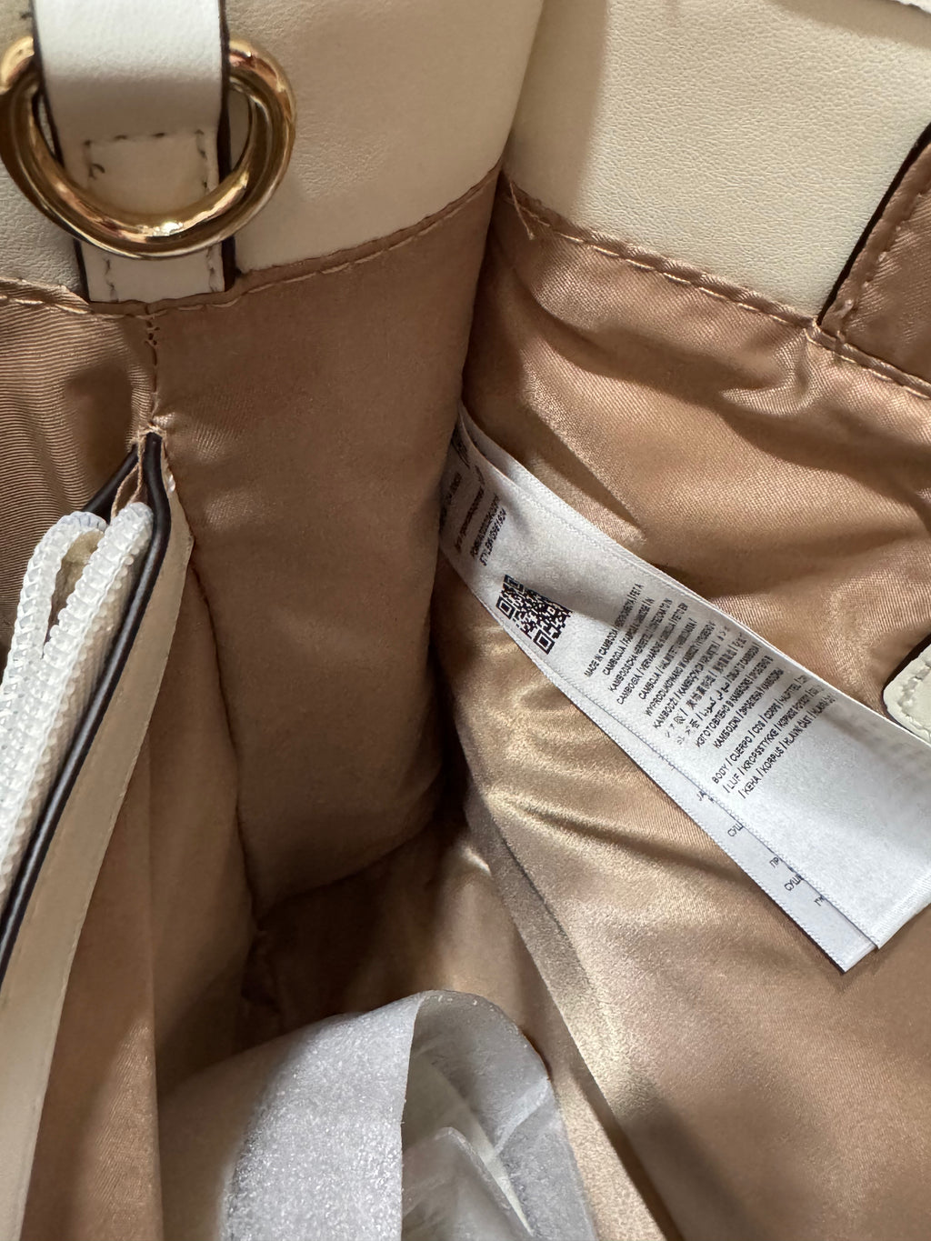 Sac Guess – Crème / Blanc